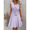 Sleeveless Dress Women's Dress Summer Casual Wear Women's Tank Top Dress