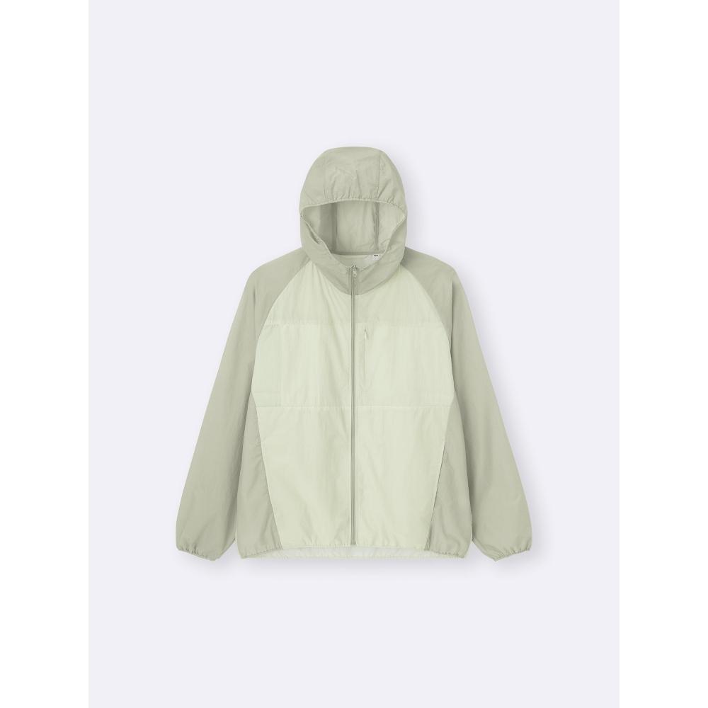 GU by Uniqlo Pocketable Light Nylon Hoodie+e