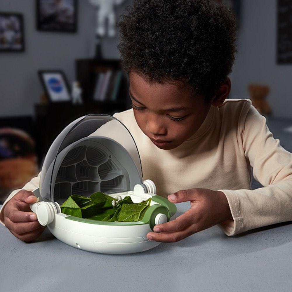 

Прозрачная клетка для наблюдения за насекомыми в форме космической капсулы для разведения шелкопряда прозрачный