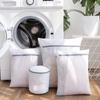 Wit Duurzaam Grote Waszak Mesh Organizer Netto Vuile BH Sokken Ondergoed Schoen Storag Wasmachine Cover Kleding