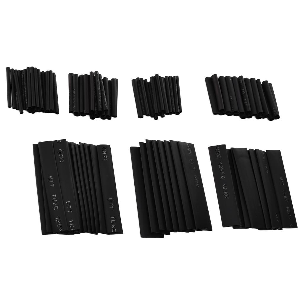 127Pcs Heat Shrink Tubing 2:1 Electric Insulation Shrinkable Tube Assortment Combination Set