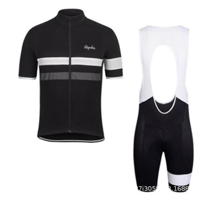 Spot RAPHA Summer Cycling Suit Short-sleeved Suit Men's and Women's Breathable Road Mountain Bike Cycling Pants