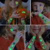 Luminous Halloween Tattoo Stickers Party Party Gifts Temporary Stickers Luminous Tattoo Stickers Halloween Stickers