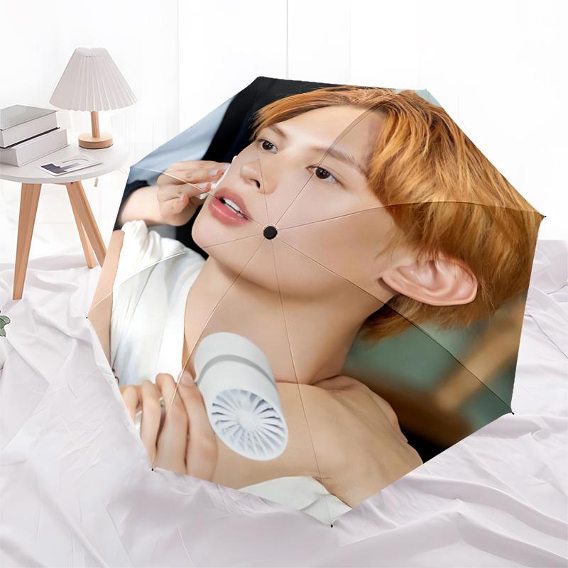 1pc CORTIS K-pop Automatic Open/Close Umbrella - Compact Travel Umbrella, Perfect for Women & Men - Ideal Birthday/Christmas Gift, 202