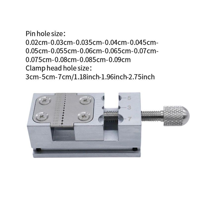 ABUL-Watch Repair Desktop Fixed Table Pointer Tube Clamp Watch Collet Tightening Tool
