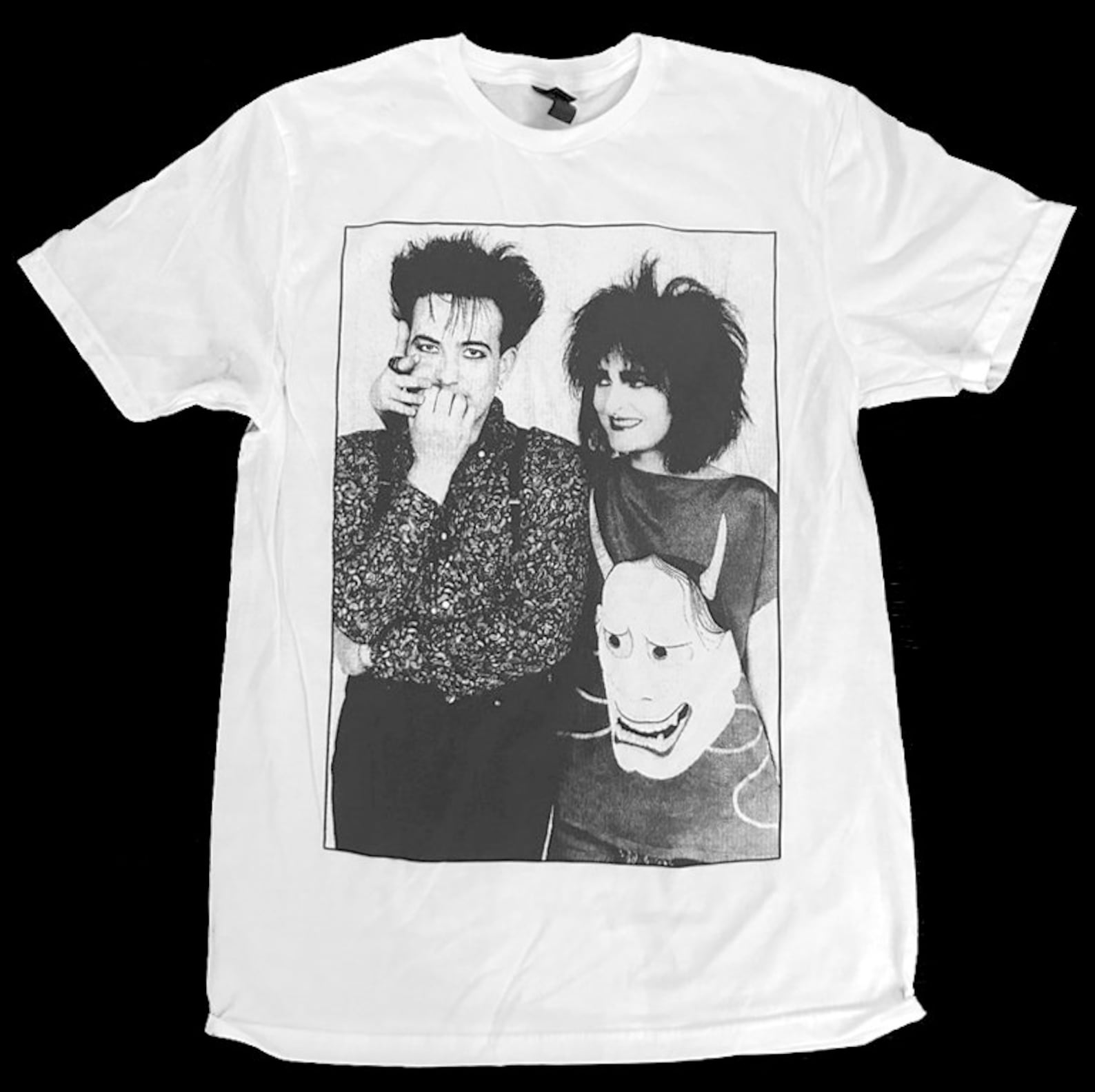 Siouxsie Sioux and Robert white tee 3XL