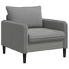 XL Armchair Dark Grey Velvet