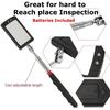 Extendable Inspection Mirror Illuminate LED Lighted