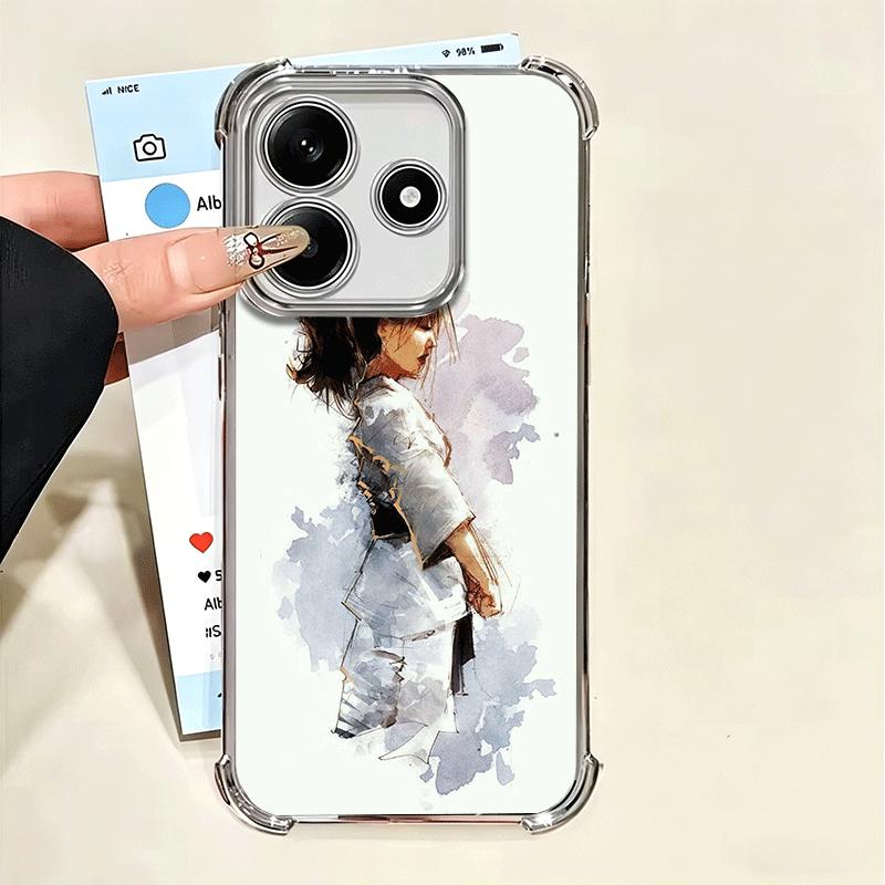 Taekwondo Kungfu Desgin Soft Phone Case For Xiaomi Poco X7 X8 Pro Max X6 X5 X3 F8 Ultra F7 M8 M7 M5S Redmi 15C 15A 15 14C 13C 12