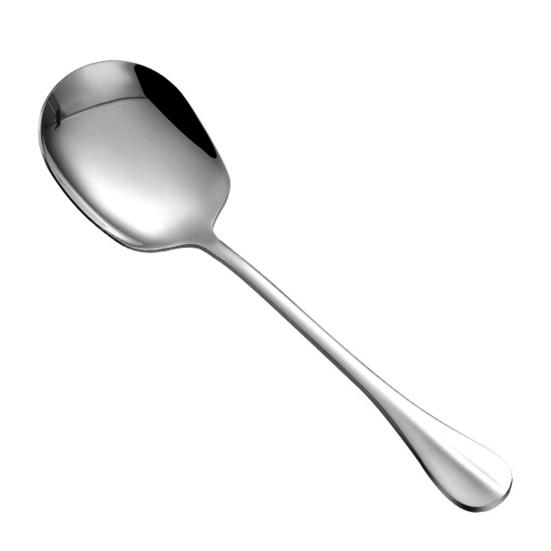 Great Long Lasting Widened Spoon Head Durable Soup Spoon Serving ...