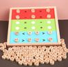 Montessori Teaching Aids 100 Array Set, Number Toy, Educational Toy, Round