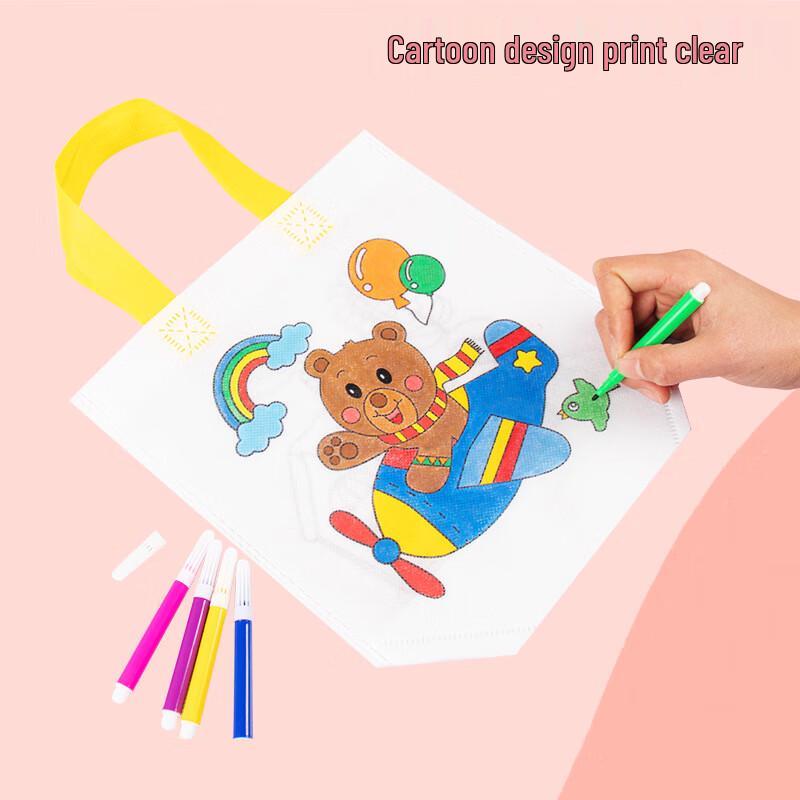 Children's DIY Non-woven Tote Bag Craft Kit