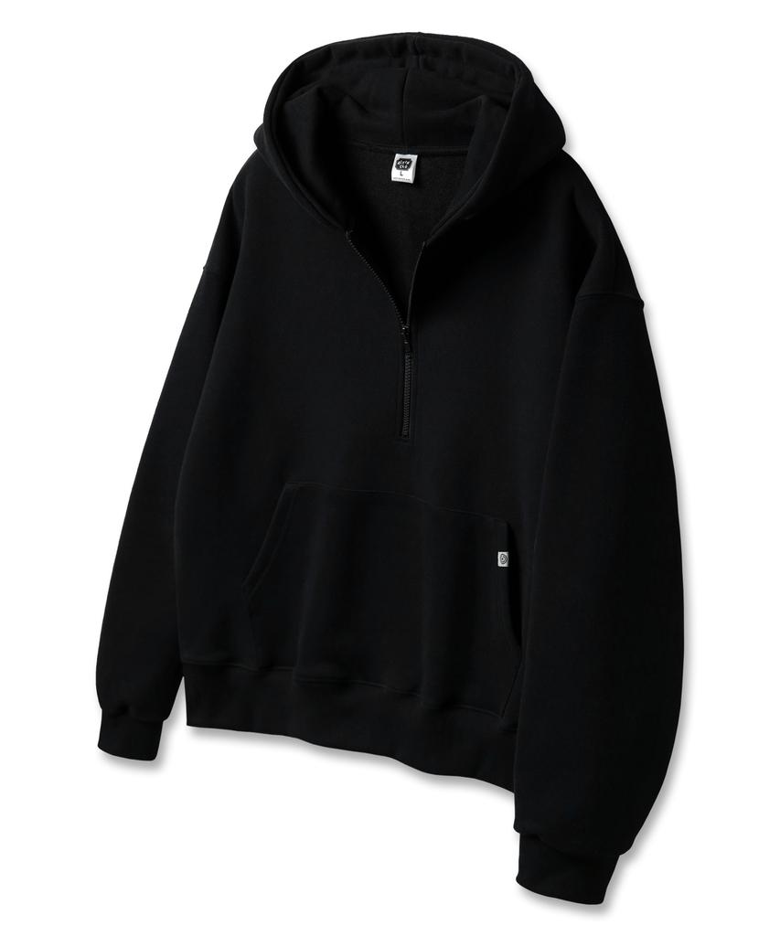 Vislon Half-Zip Plain Oversized Hoodie Avh623 (4 Colors)