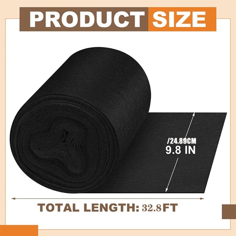 Ridges Vent Filter Roll Traps Attic Ventilation Mesh Filter Cover Roof Ridges Vent Mesh Filter Backed Ridges Guard