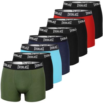 Boxer Shorts For Men, Cotton, Multicolor, Bm402, 8 Pieces