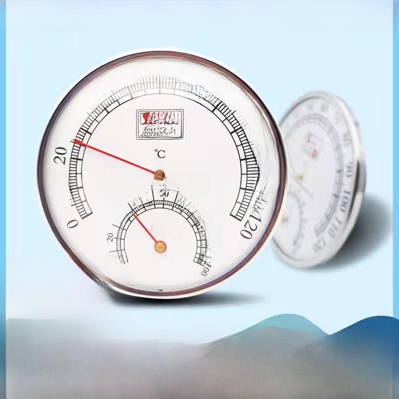 

Metal Thermohygrometer for Sauna Rooms
