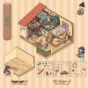 Yi Lan Landscaping Large 3D Stereo Miniature DIY Journal Stickers