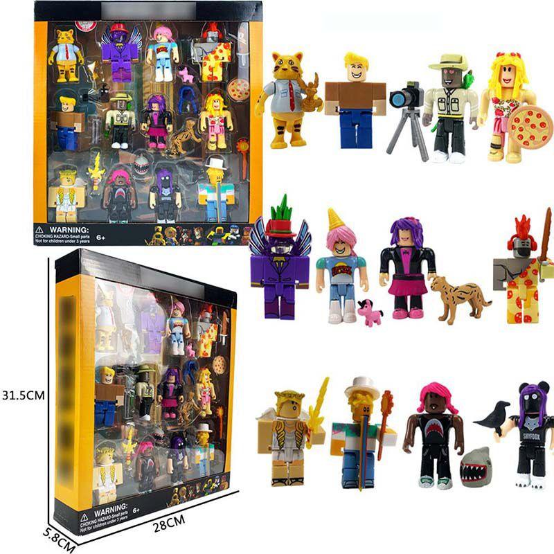 Figures Sets Robot Boys Girls Gift Toy Cake Topper Collection Merchandise