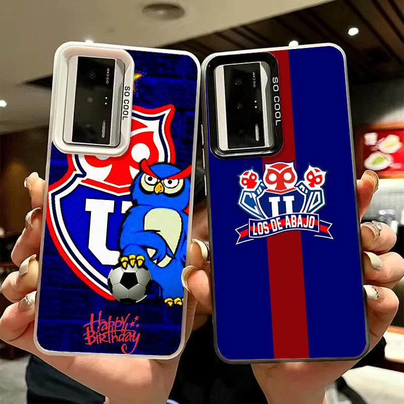 Chile U-Universität Logo Stoßfeste Handyhülle für Xiaomi Poco X7 X6 X5 X3 Pro F7 Ultra M8 Redmi 15C 15 14C 13C 12C 10C 13 12 10
