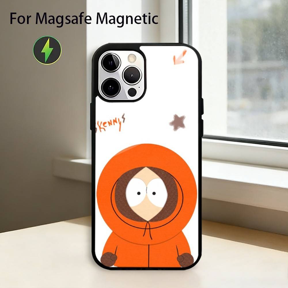 S-south P-park K-kenny Phone Case For iPhone17,16,15,14,13,12,11 Plus,Pro Magnetic For Magsafe Wireless Charging