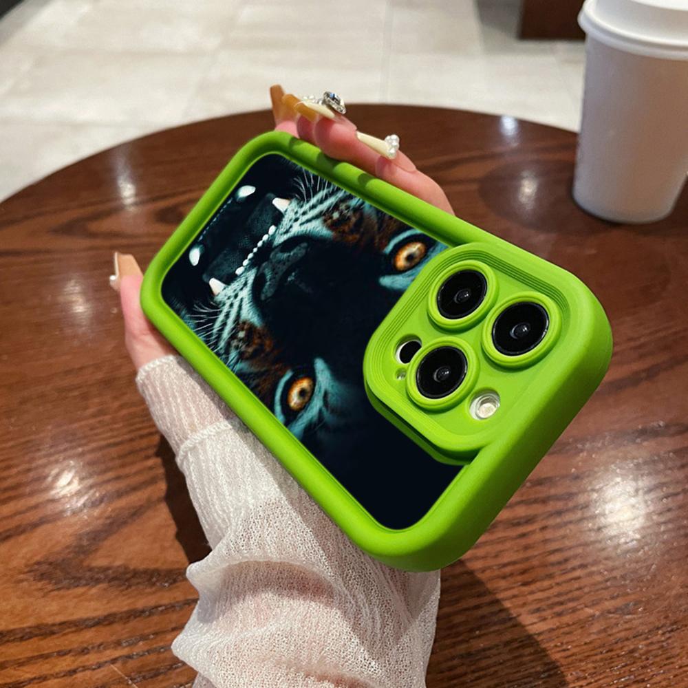 N96 Design cu ochi de tigru Huse pentru telefoane Soft Angel Eyes pentru iPhone 15 14 12 11 Pro Max 13 mini 7 8 6S Plus XS Max XR SE Husa de protecție antișoc
