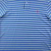 Seconde vie - Polo manches courtes Homme Bleu - Bon état