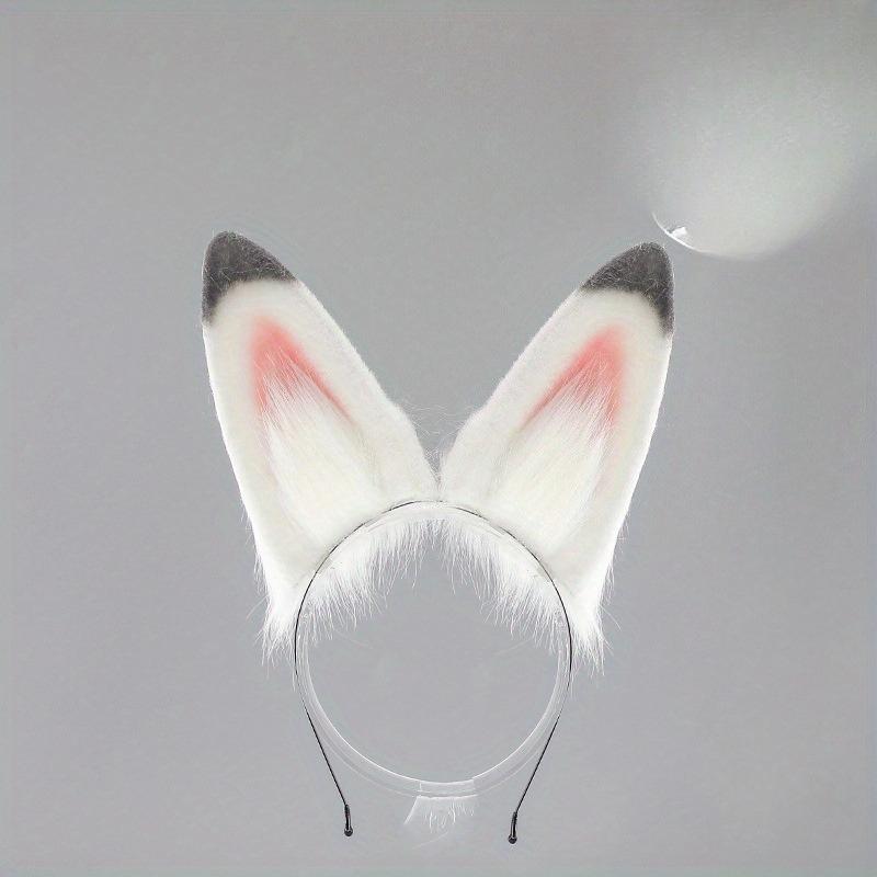 

Chinese Anime Jade Rabbit Cosplay Set | Rabbit Ears + Tail Props for Hanfu & Stage Performances