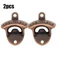 

10PCS Alloy Bottle Opener, Creative Retro Wall-mounted Beer Bottle Opener, Family Gathering Supplies