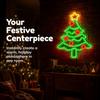 Multicolor Christmas Neon Sign Vibrant LED Light Light Up Design Christmas LED Neon Light USB Powered Photo Props