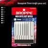 Hexagonal Double-Ended Magnetic Screwdriver Bit Set