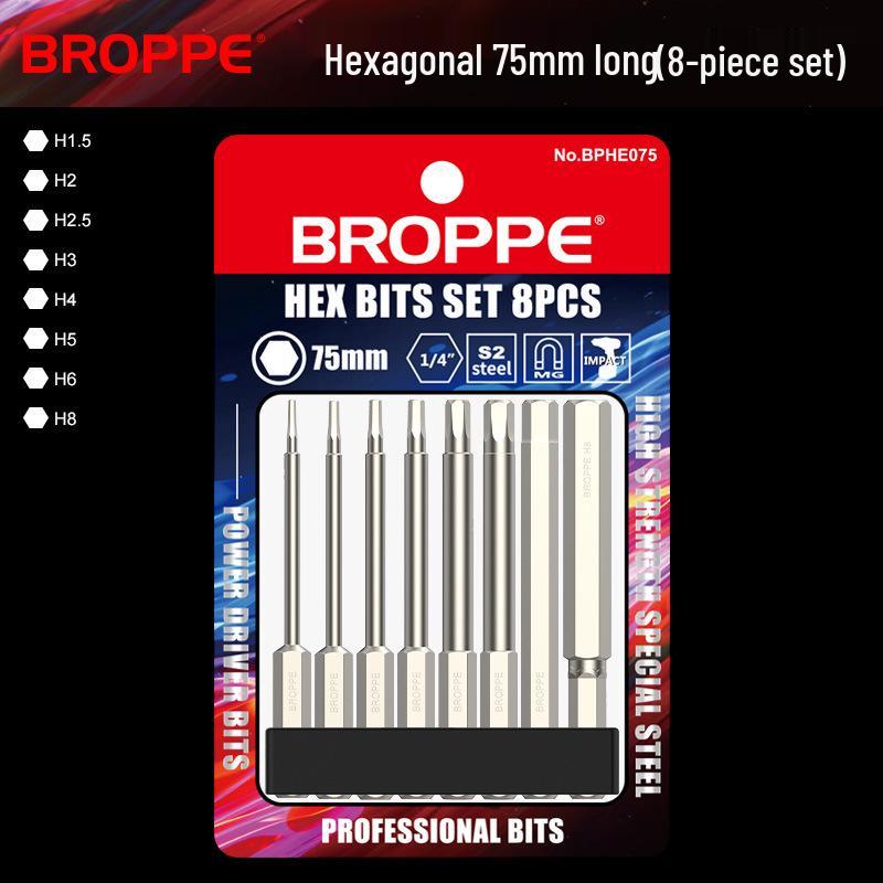 Hexagonal Double-Ended Magnetic Screwdriver Bit Set