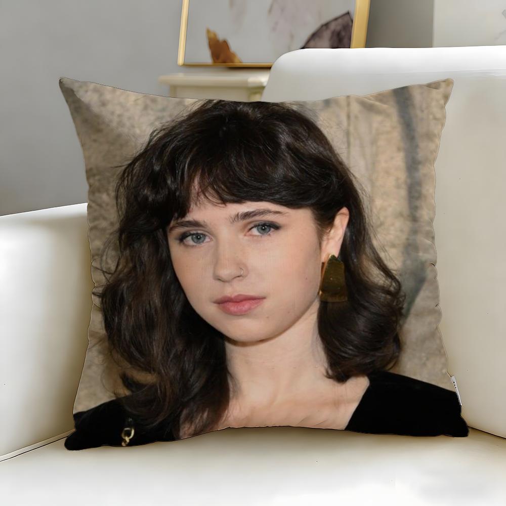 popular singer Clairo Cushion Cover Soft & Easy-Wash Pillow Case – Versatile for Couch, Bed, Travel and Office
