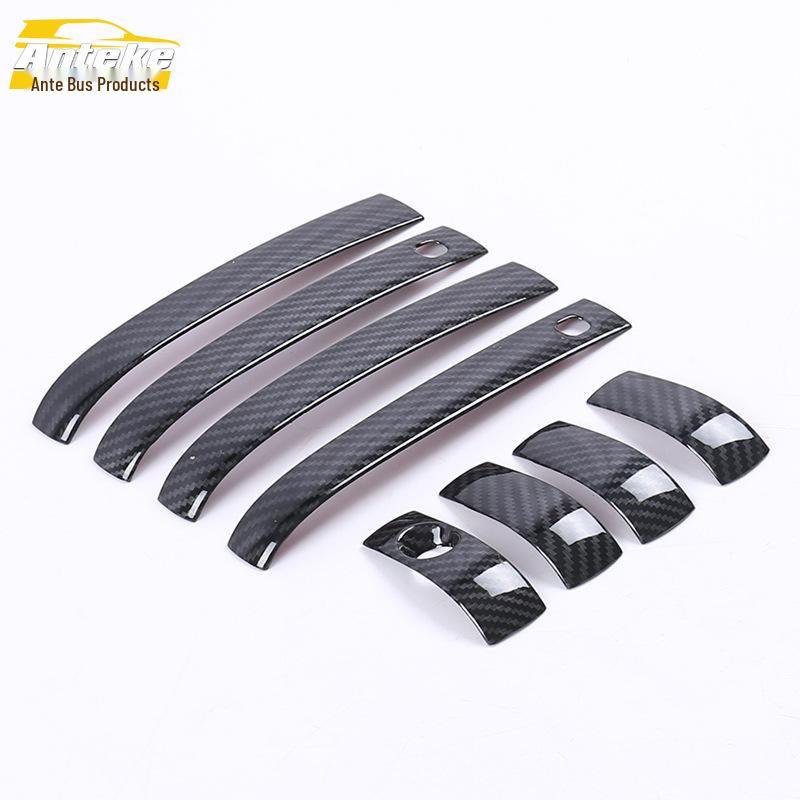 Compatible with 17 Grand Cherokee Models: Door Handle Trim & Armrest Sticker Set