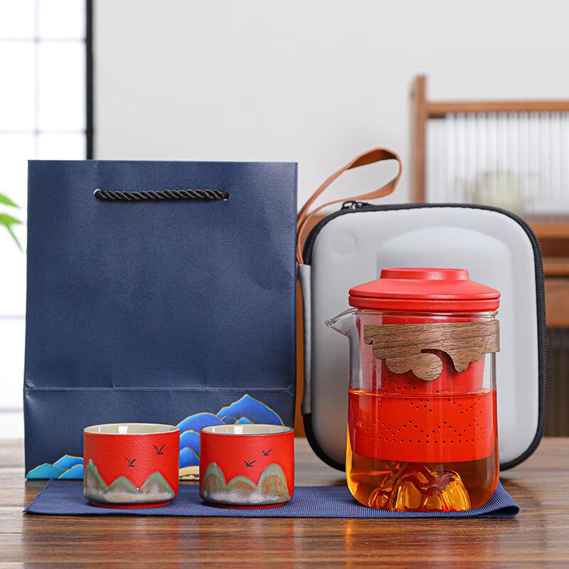 Chinese Style Portable Tea Set Gift Set