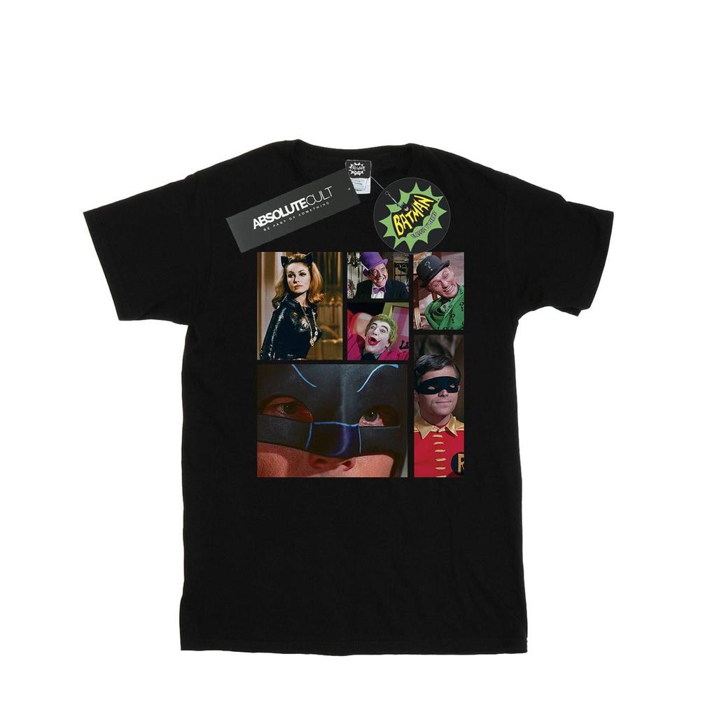 DC Comics Mens Batman TV Series Class Photo T-Shirt