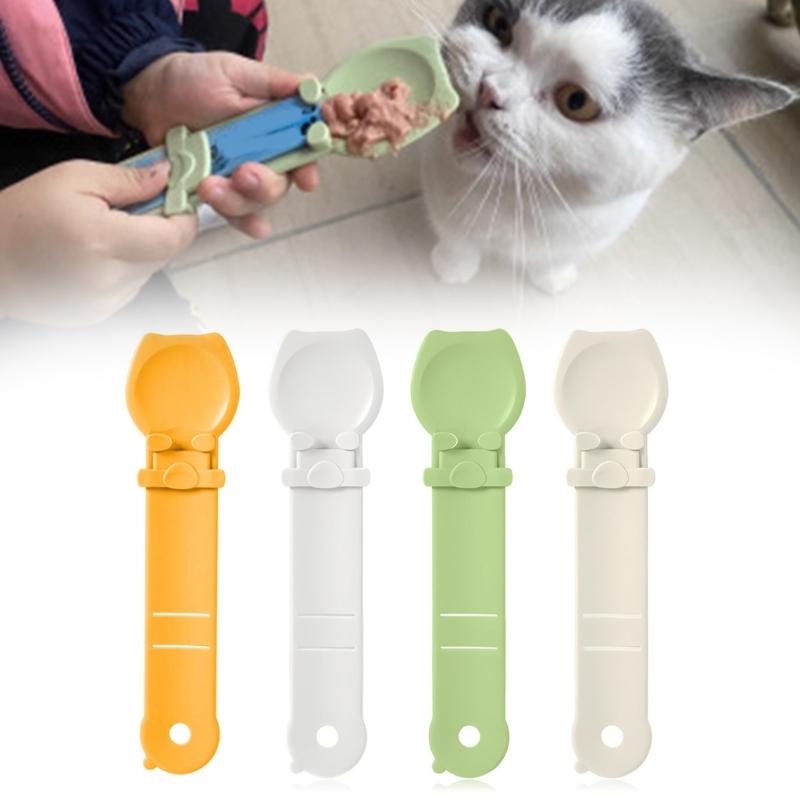 Reusables Silicones Cats Food Dispenser Pet Food Feeders Tool Suitable For Wet Dry Treats And Messes Proof Use