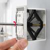 50-1PCS Type 86 Cassette Repairer Dark Wall Switch Bottom Box Fixed Support Rod Switch Socket Replacement Repair Box Support Rod