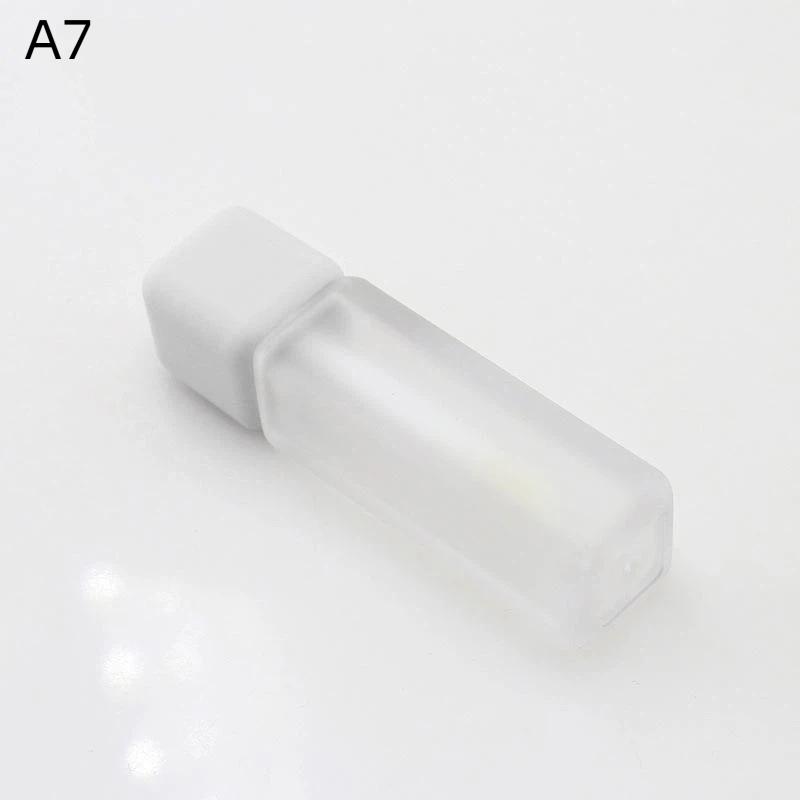 1Pcs Refillable Lip Glaze Container 5Ml Empty Square Frosted Lip Gloss Tube For Diy Cosmetics Packaging