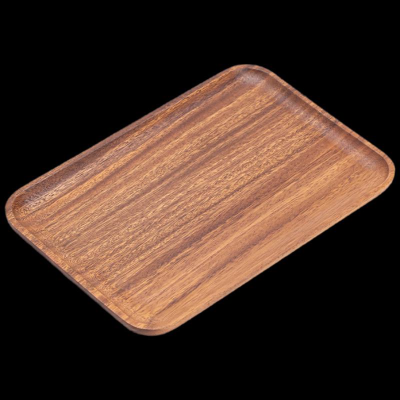 Wutuo Walnut Wood Rectangular Serving Tray