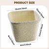 Woven Plant Basket Flower Pot Cover Rustic Container,Flowerpot for Garden Patio Balcony