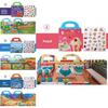Childrens Sticker Book With Ocean And Dinosaur Scenes For Early Education And Focus Development