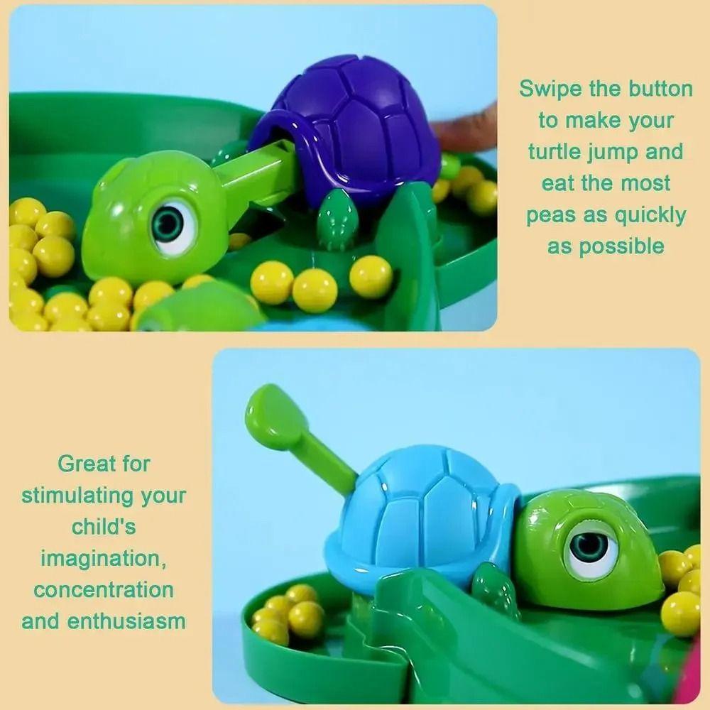 Tabletop Game Hungry Turtle Board Game Portable Puzzle Game Interactive Toys  Party Game