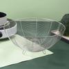 Multipurpose Stainless Steel Wire Baskets For Fruits And Vegetables Elegant Metal Storage Bowl For Kitchen Organization