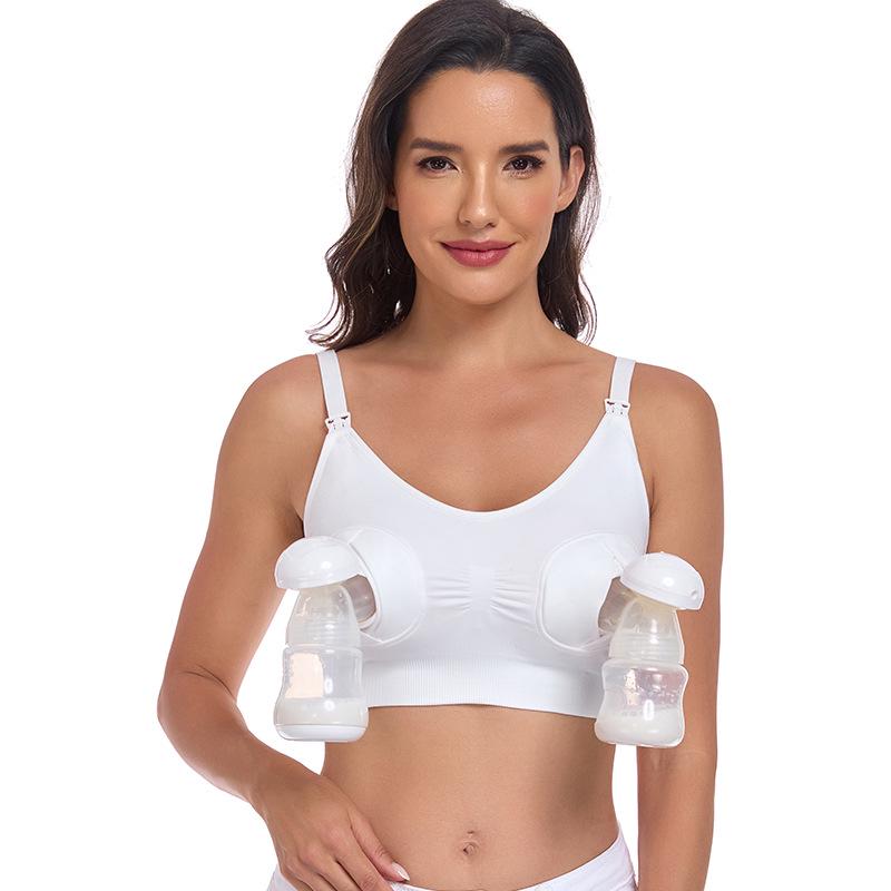 Hands-Free Nursing Bra for Breast Pumping