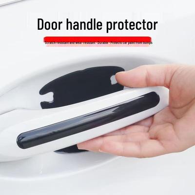 Universal Invisible Car Door Handle & Bowl Protector: Anti-Collision & Scratch-Resistant Strip