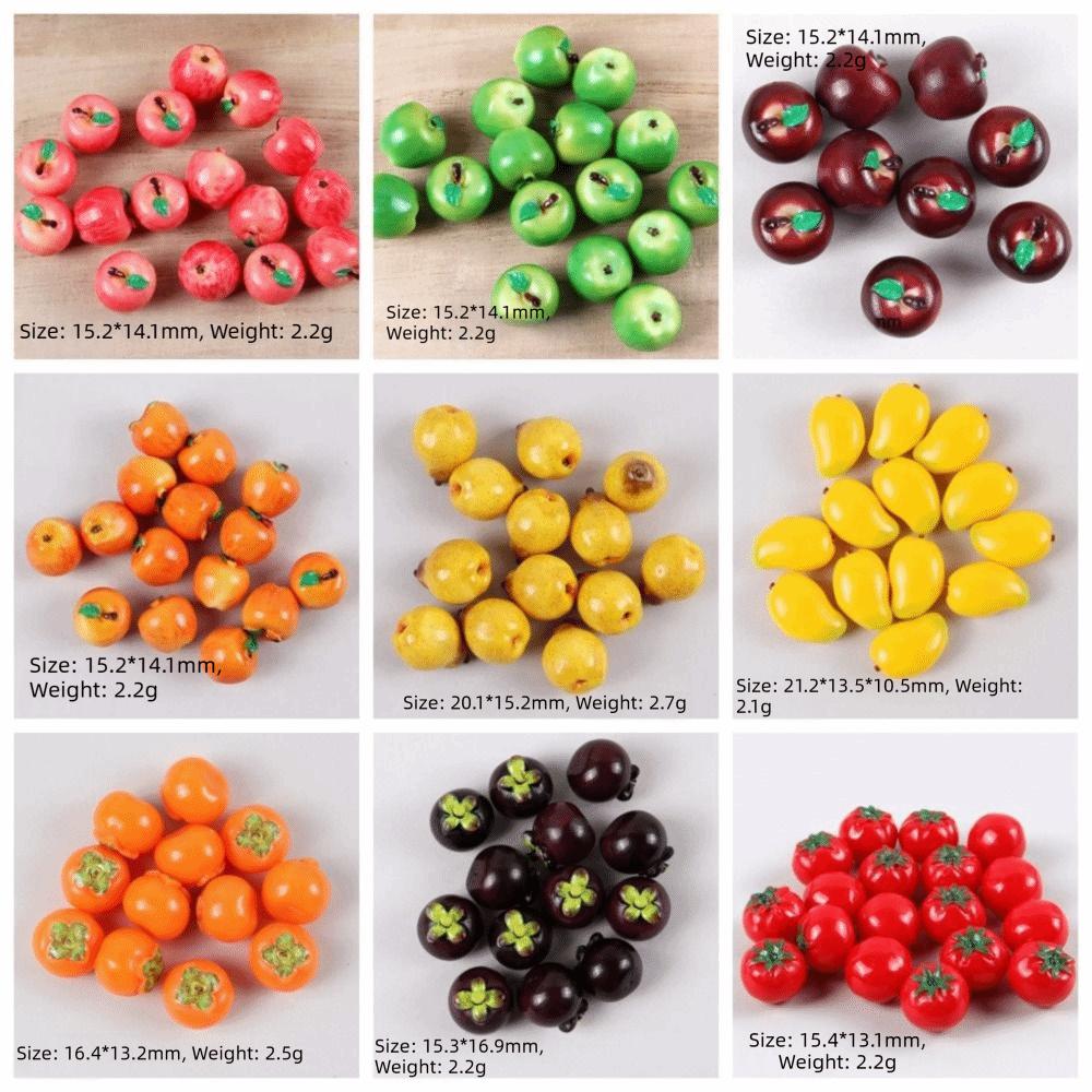 Stackable Fruits Bracelet Accessories Not Hole Fruit Beaded accessories for Not Hole Beach
