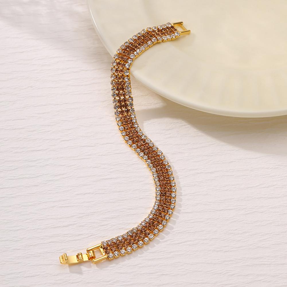 

Римский хрустальный браслет женский золотой коготь цепочка элегантный модный женский браслет ювелирные изделия аксессуары #468603 золотой/шампанского