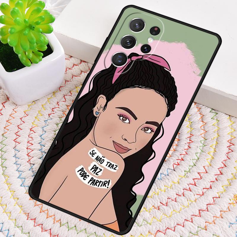Cool Bad Girl Phone Case for Samsung Galaxy Note 10 Pro S26 Ultra S23 S24 FE S25 S21 S22 PLUS Shockproof Cove