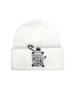 BLACKBLOND Bibbidi Disorder Patch Beanie (White)