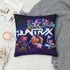 Huntrix K-pop Demon Hunters Printed Pillowcase Cushion Cover Pillow Covers Y2K Sofa Decoration Zipper Multiple Sizes